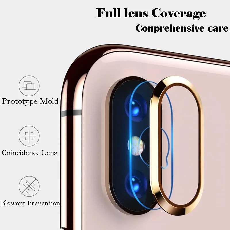 Для Apple iPhone xr 7 8 6s 6 plus xs max x камера защитная крышка объектива Защита для экрана из