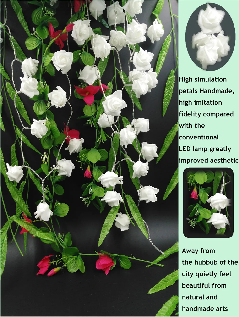 battery rose led string lights (4)