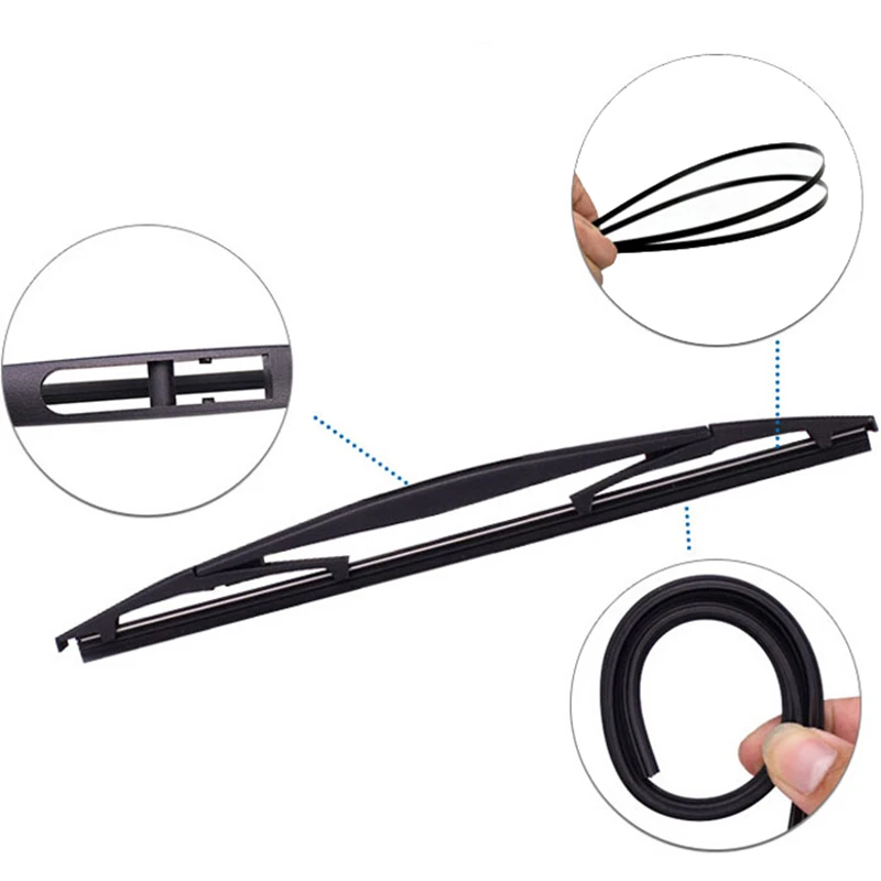 Erick's Wiper 1" Задняя щетка стеклоочистителя и рычаг комплект для Subaru Forester 2002-2004& 2008- ветровое стекло заднего стекла