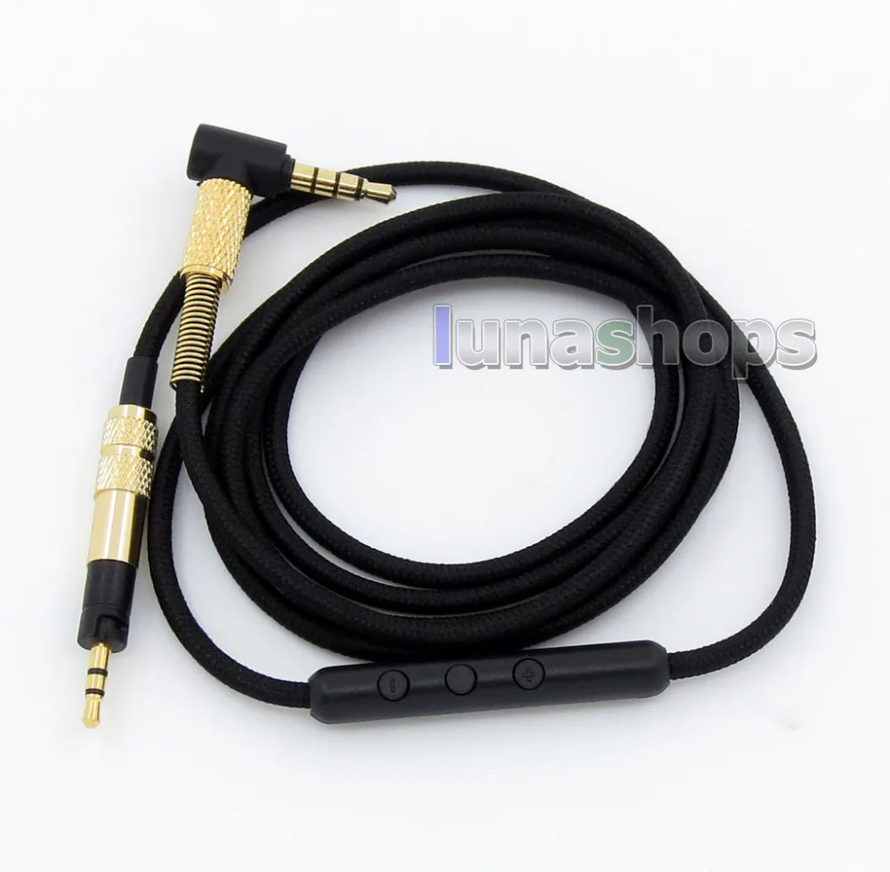 Audio Cable with Remote Mic For Sennheiser Momentum Over On Ear Headphone Heaset LN005717