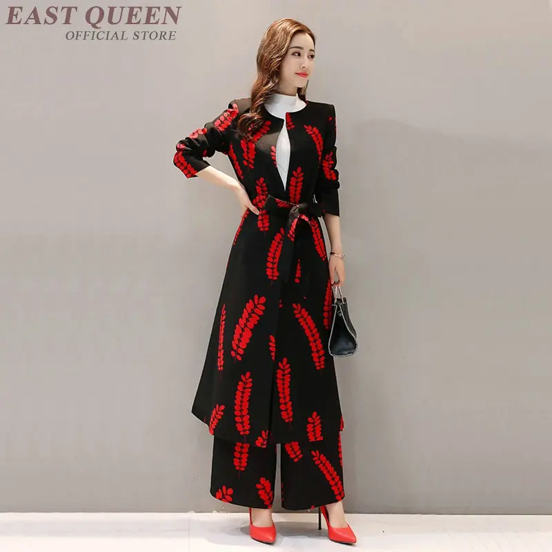 

Womens two piece sets 2018 ladies elegant women pant suit female fashion 2018 spring pantsuit AA3260 Y