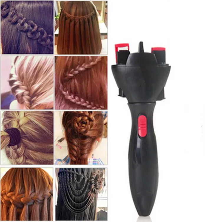 

High Quality Automatic Knitted Device Hair Braider Styling Tools DIY Electric Two Strands Twist Braid Maker Hair Braider Machine