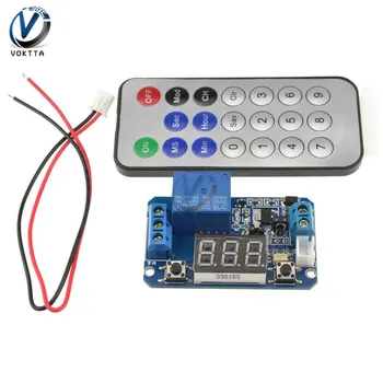 

12V Relays Infrared Remote Control Timer Delay Relay with LED Digital Display Module Timer Board For Arduino DIY Kit