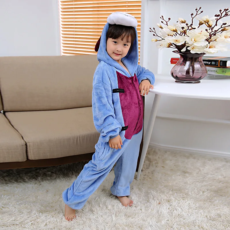 Одеяло Kigurumi Комбинезон детский единорог мультфильм Аниме животных пижамы Onesie Дети Косплей фланелевые пижамы костюмы