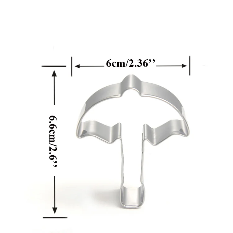 5pcs patisserie reposteria Bakeware Baby Carriage Rainbow Fondant Cake Decor Tools Metal Cookie Cutter Chocolate Biscuit Mold