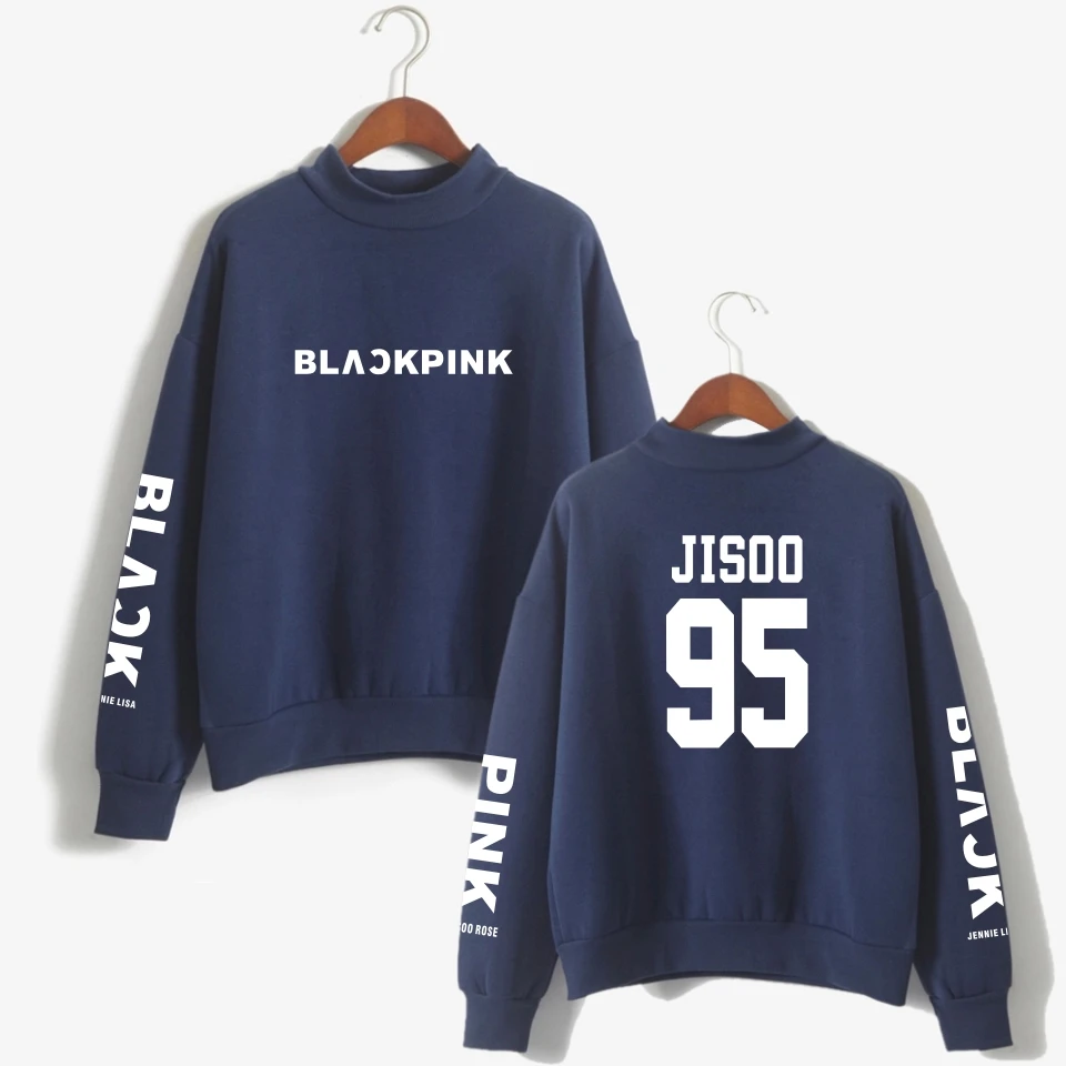 Новые женские толстовки Верхняя одежда хип-хоп Blackpink BTS Blackpink K-Pop водолазка с принтом Harajuku толстовки одежда дропшиппинг
