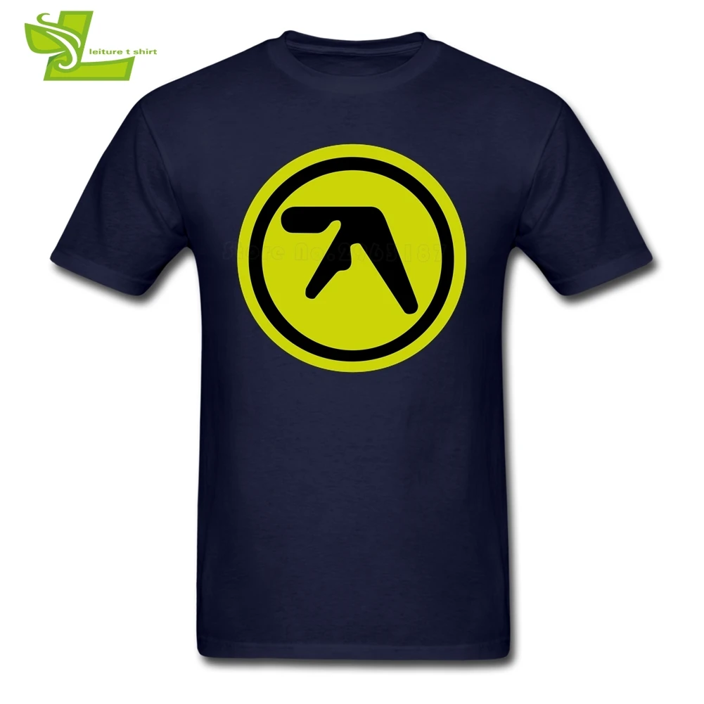 Aphex Twin T Shirt Men Short Sleeve 100% Cotton Novelty Tees Male New Coming Oversize Tshirts Guys Tee Shirts | Мужская одежда