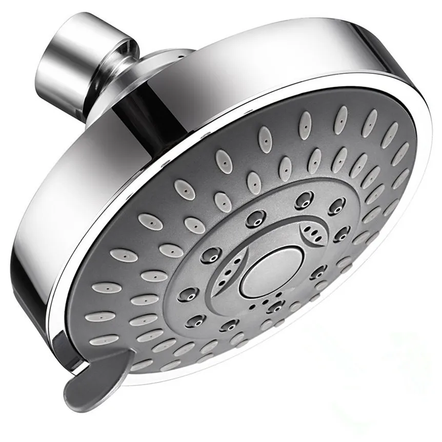 Buy 4 Inch 5 setting Shower Head Adjustable High