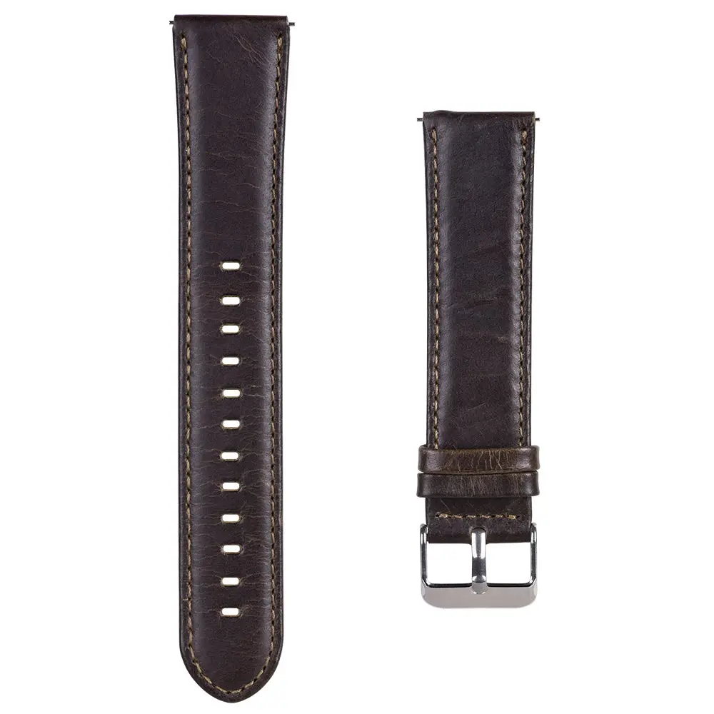 Ремешок из натуральной кожи для смарт часов Xiaomi HUAMI AMAZFIT Stratos Pace 2 1 22 мм|Ремешки