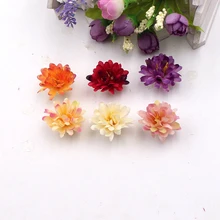 200 шт мини 3 см гвоздики ручной работы искусственный цветок голова для украшения свадьбы DIY ВЕНОК подарок Скрапбукинг Ремесло поддельные цветы