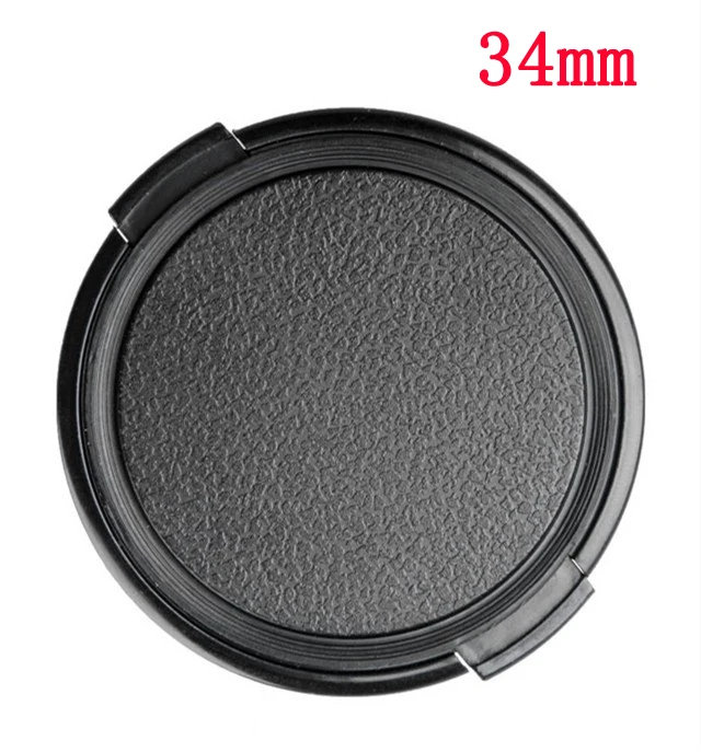 34mm 37 40,5 43 46 49 52 55 58 62 67 72 77 82 86 95 105 мм Камера объектив Кепки защитная крышка объектива передний Кепки для canon nikon линза для объектива однообъективной цифровой зеркальной фотокамеры DSLR - Цвет: 34mm