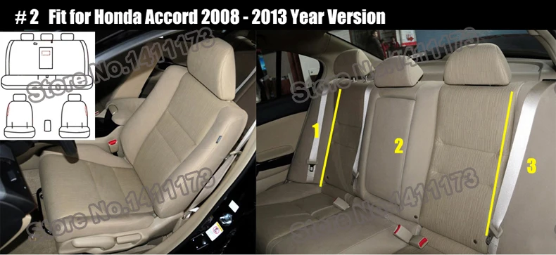 Автомобильные чехлы для Honda Accord, автомобильные чехлы для сидений, чехлы для сидений, чехлы из воловьей кожи и кожзаменителя, стильные аксессуары