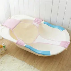 Регулируемый Детская ванна Пластик новорожденных безопасности детская ванночка сиденье Поддержка душ детей