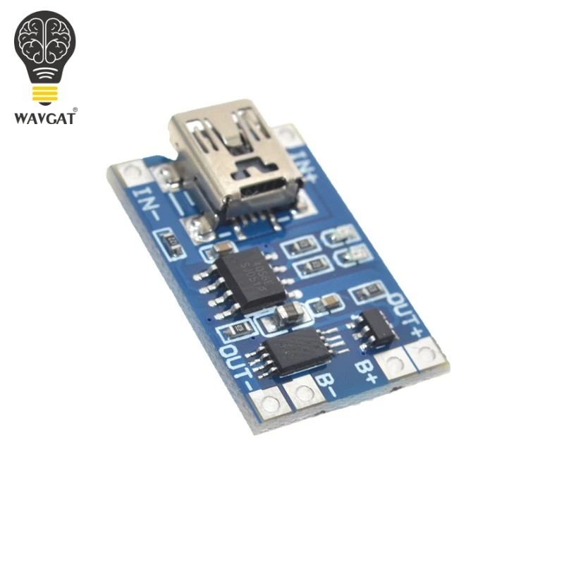 5 шт. зарядная плата TP4056 Mini USB 5В 1A 18650|Интегральные схемы| |