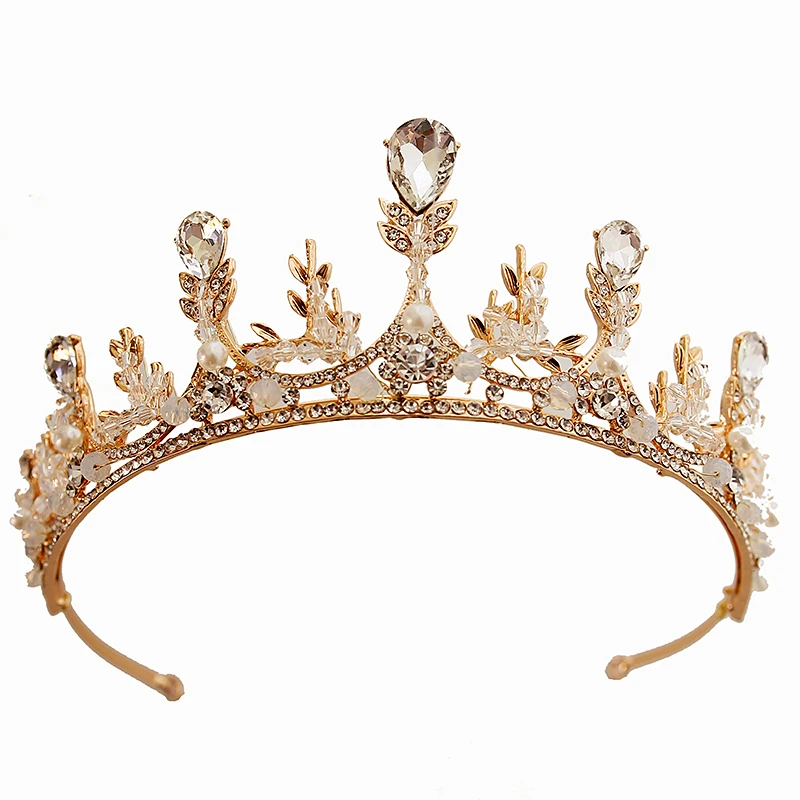 Fairy Princess Queen Tiara Crown Silver Gold Pink Dress Up Accessory Party