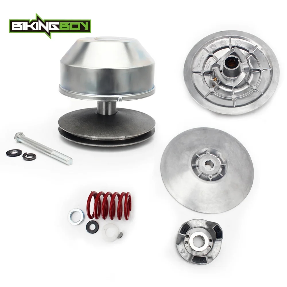 

BIKINGBOY For Yamaha GOLF CART GAS 4 Cycle G2 G8 G9 G14 G16 G21 G22 1985+ Full Set Drive Clutch & Secondary Driven Clutch