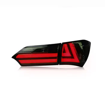 

Free Shipping fit for 2014 to 2016 year Toyota Corolla LED Tail lamp Red and Smoke Color