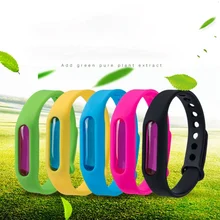 Color Mosquito Repellent Bracelet Summer Environmental Protection Silicone Capsule Bracelet Child Safety Belt Mosquito Killer