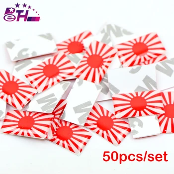 

50pcs/lot Car styling Steering wheel small Decorative Badge Hub caps Steering wheel case for nissan toyota 86 Typer Car Sticker