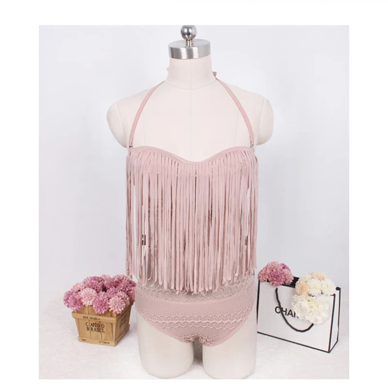 Sexy-Bathing-Suit-Tassels-One-Piece-Swimwear-Lace-Beachwear-Beach-Strappy-Wear-Push-Up-Padded-Bikini-Bathing-SCL522 (25)