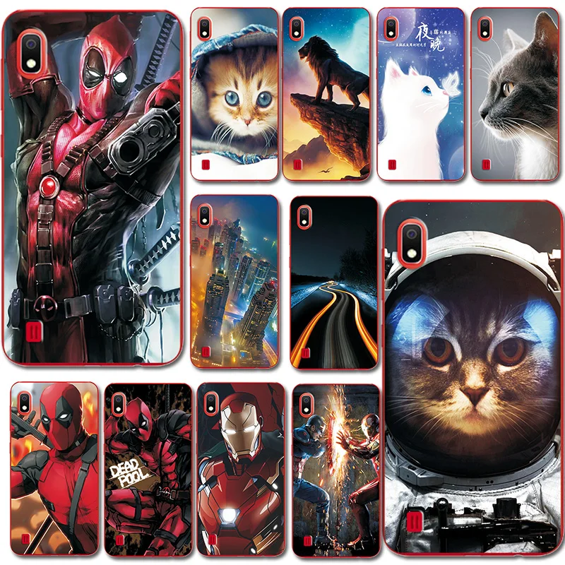 

For Samsung Galaxy A10 A30 A50 A70 Phone Bags Iron Man Bear Case Cover Fantasy Brilliant For Galaxy A10 A30 A50 A70 Fundas Case