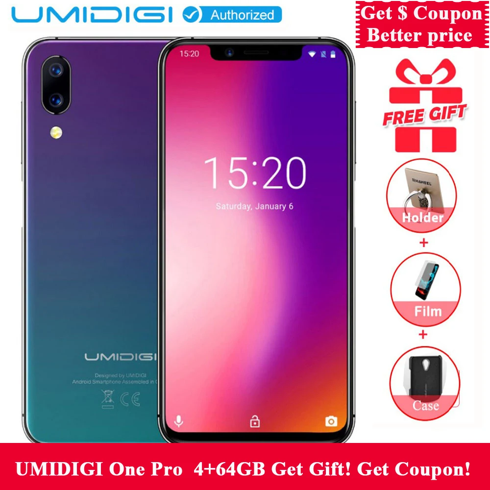 Aliexpress.com : Buy UMIDIGI ONE 4GB 32GB Global Version 5.9"full ...