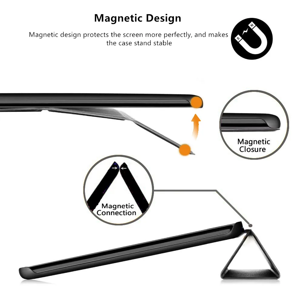 Кожаный чехол для Media Pad M3 Lite 10 флип с подставкой и магнитной застежкой Huawei Mediapad 1