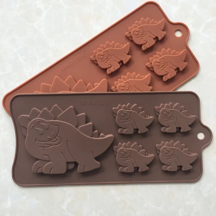 Dinosaur type silicone cake Chocolate Mold Jelly Mold Cake Moulds