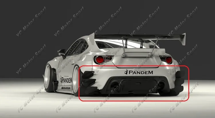 2012-2017 GT86 FT86 ZN6 FRS BRZ Greddy X Pandem Ver.3 Aero Style Wide Body Kit FRP 1(13)1