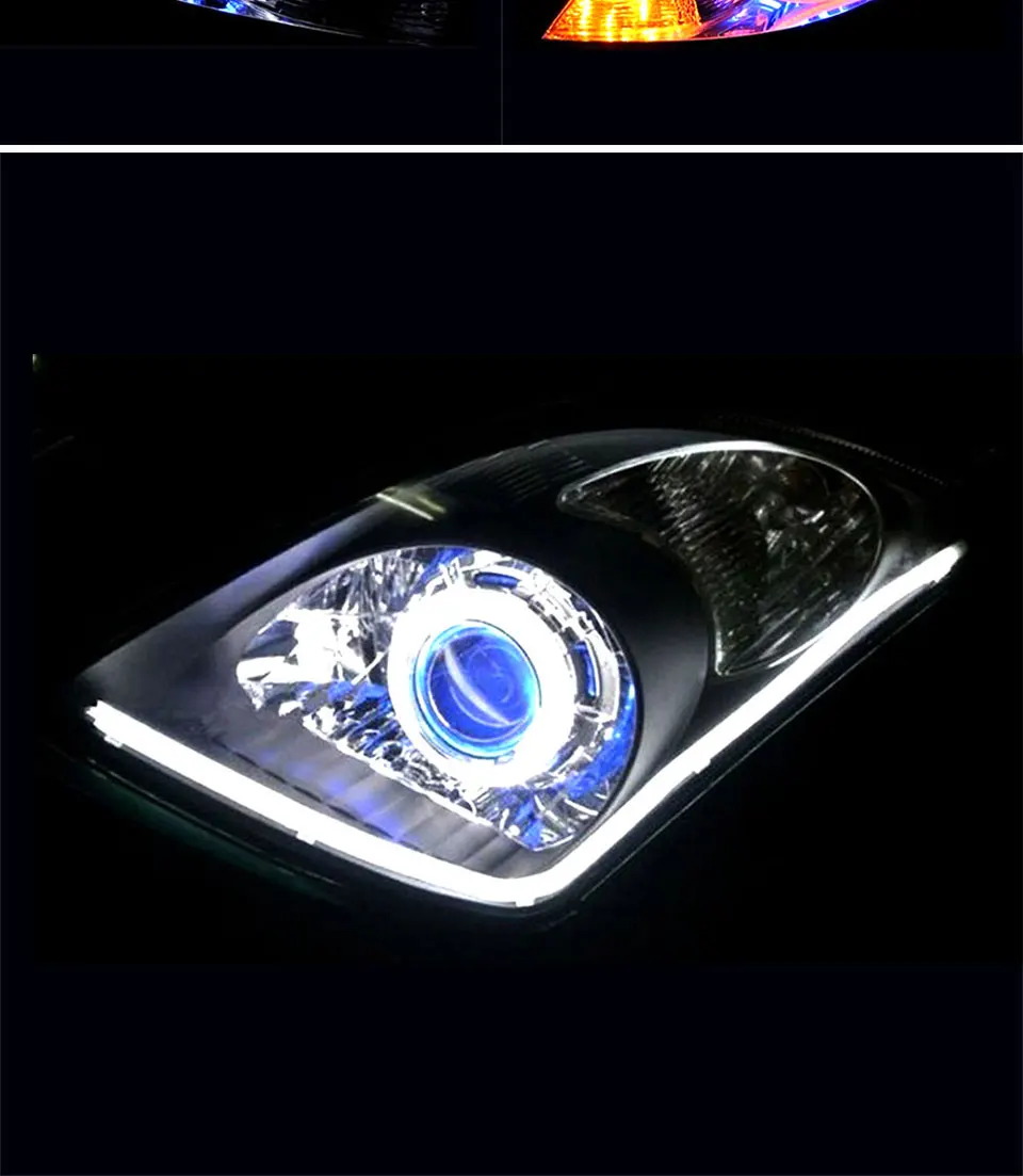 2 шт., холодный белый автомобильный светильник Angel Eye COB, Круглый галогенный кольцевой головной светильник, 12 В, автомобильный DRL декоративный противотуманный светильник, s лампочка 60 мм-120 мм, 6000K