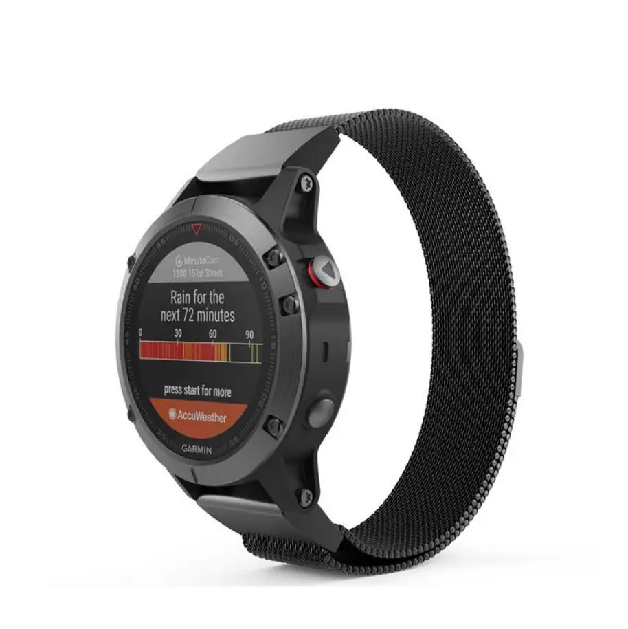 Sport Milanese Watchbands For Garmin Fenix5S Remove Bracelet For Garmin Fenix 5S 20mm Width Strap With Quick Fit Wrist Band Sport Milanese Watchbands For Garmin Fenix5S Remove Bracelet For Garmin Fenix 5S 20mm Width Strap With Quick Fit Wrist Band