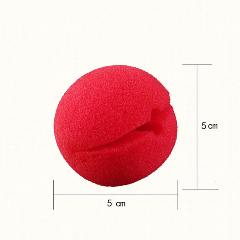 QuickDone-50CSLOT-Adorable-Red-Ball-Foam-Circus-Clown-Nose-Comic-Party-Supplies-Halloween-Decorations-HG0579F (3)