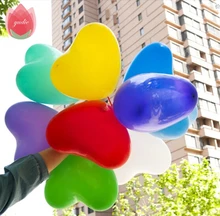 Free Shipping 10pcs lot 10inch heart latex balloon air balls inflatable wedding birthday party decoration Float