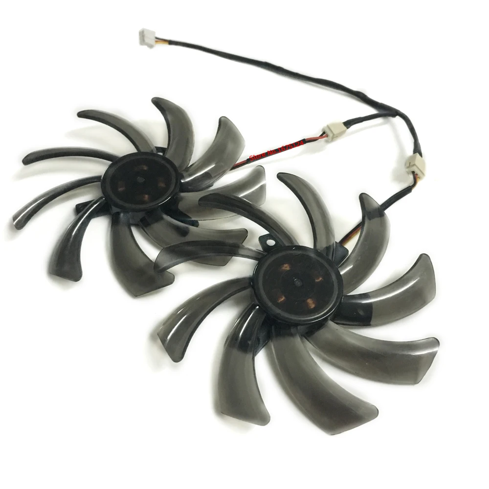 1 pair Computer PC Graphics Card Cooler Fans 95mm DC 12V 0.25A For VGA