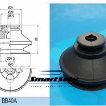 Черные Вакуумные присоски 1,5 сильфон BB40A