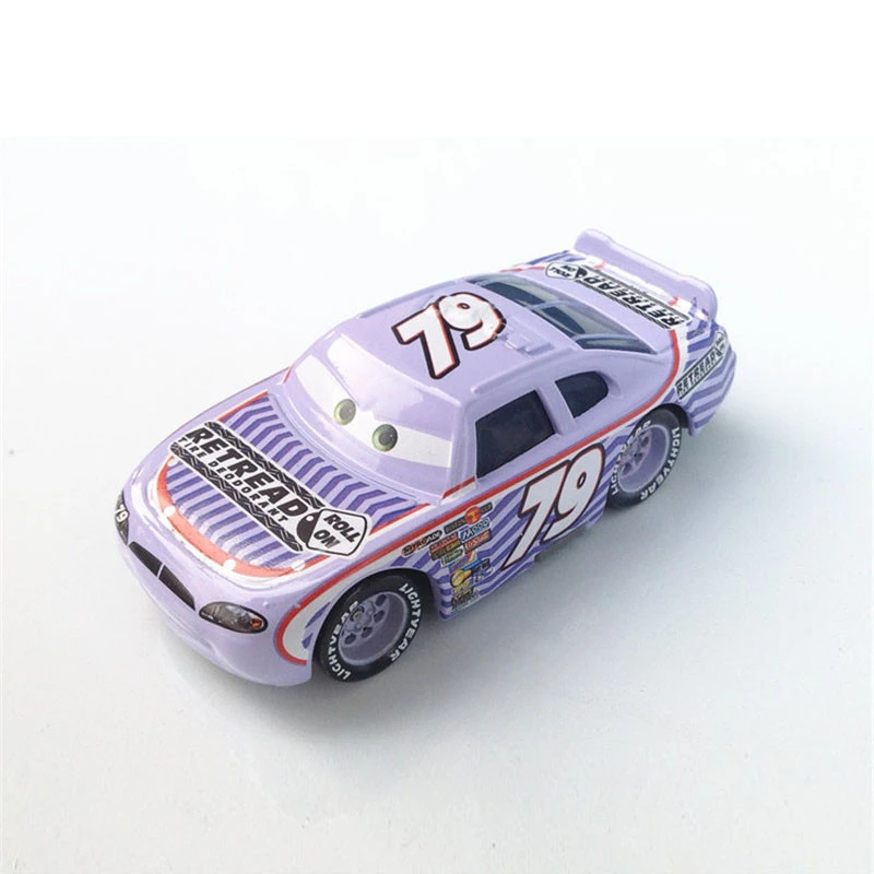 漫画ピクサーカーズ2号79オリジナルリトレッドロック金属purppleダイキャストマックイーン金属おもちゃの車1 55緩い真新しい合金車玩具 Car Toy Metal Toy Carspixar Cars 2 Aliexpress