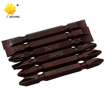 

Portable Universal 65mm PH2 Screw Driver Bit 2pcs Magnetic Screwdriver Tip S2 Alloy Steel Double Head Drill Se