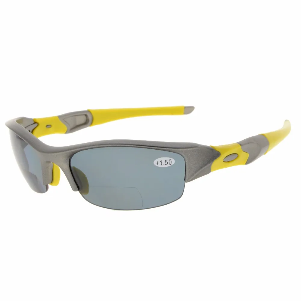 TH6166 бифокальный окуляр TR90 небьющиеся полуобода спортивные солнцезащитные очки бифокальные очки для чтения+ 1,0/+ 1,5/+ 2,0/+ 2,5/+ 3,0/