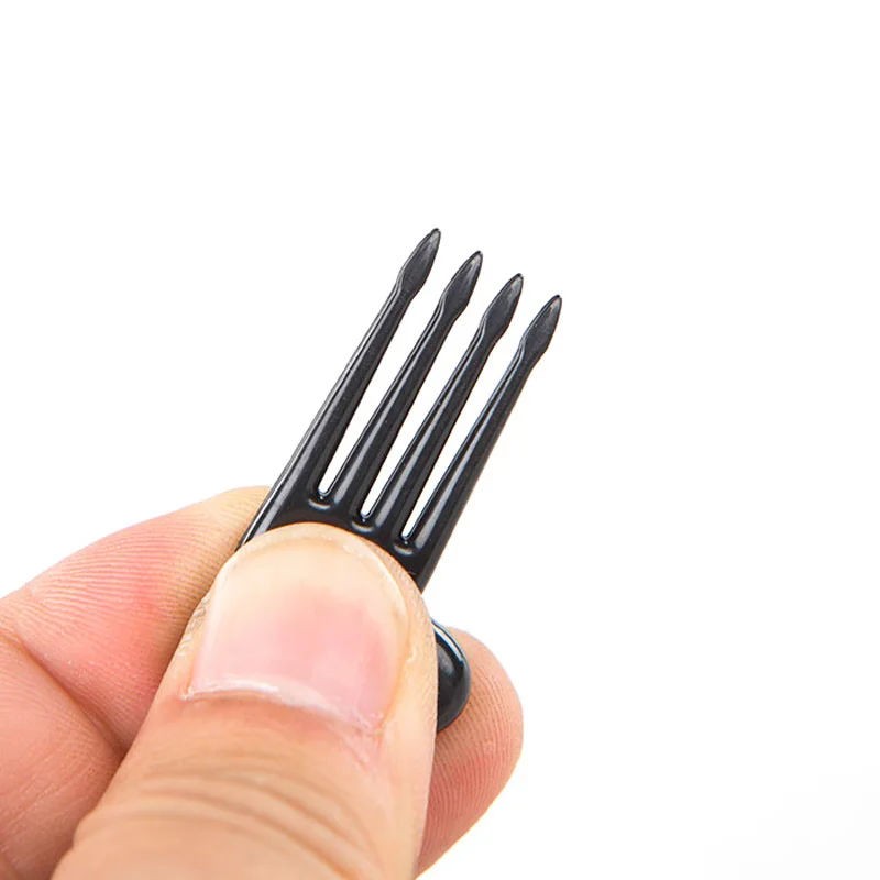 FHEAL New 6Pcs Mini Animal Fork Fruit Picks Cute Cartoon Black Cat Children Fork Toothpick Bento Lunch Box Decor Accessories  (6)
