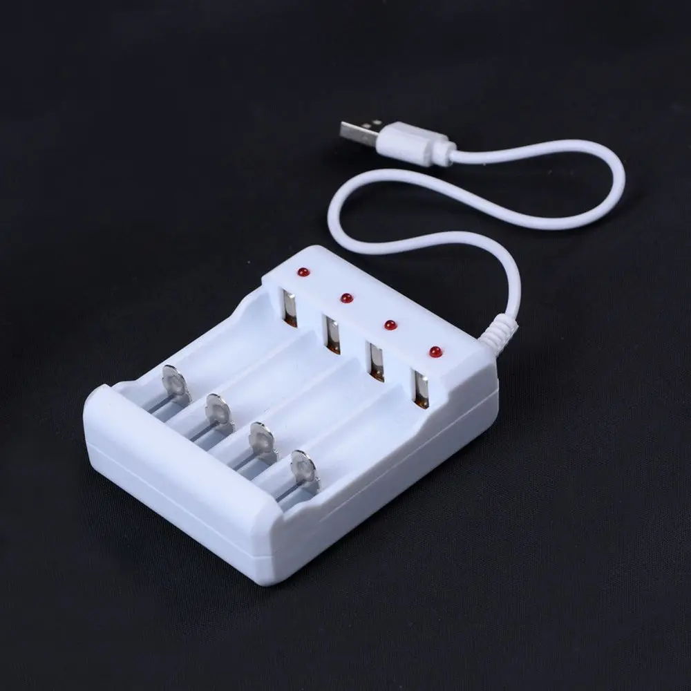 Useful Universal Durable Practical Portable 1Pcs Battery Charger AA/AAA Adjustable 4 Slots
