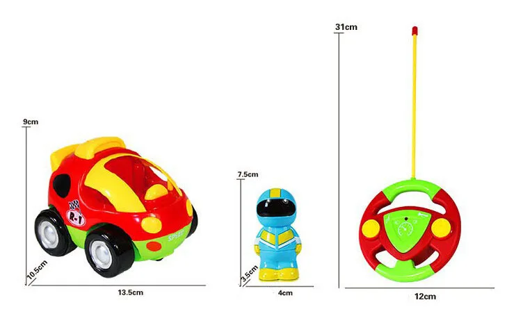 Подлинный Детский мультфильм пульт дистанционного управления автомобиля гоночный автомобиль hellokitty Doraemon детские музыкальные игрушки автомобильный Радиоуправление RC автомобиль