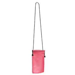Ярко-розовый сетки Солнцезащитные Очки Drawstring сумка держатель