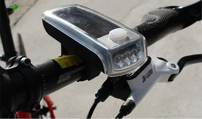 Top 2016 New Bike Bicycle 4 LED Solar Powered USB 2.0 Rechargeable Front Light Headlight High Quality cycling led flashlight F1091 0 Top 2016 New Bike Bicycle 4 LED Solar Powered USB 2.0 Rechargeable Front Light Headlight High Quality cycling led flashlight F1091 0