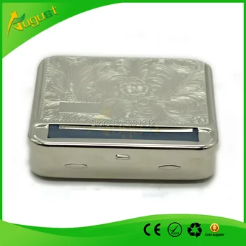 

Free shipping New Automatic Tobacco Roller Tin CIGARETTE ROLLING MACHINE