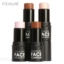 Bling Face Makeup Highlighter Stick Shimmer Highlighting Powder Creamy Texture Silver Shimmer Light Brand