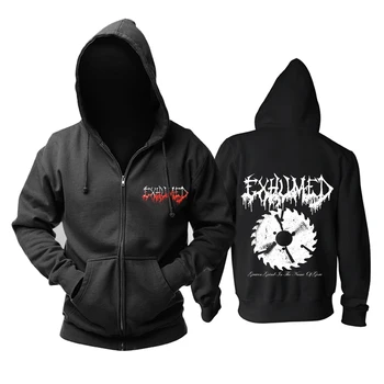 

Bloodhoof Exhumed band grindcore Garbage daze re-regurgitated hoodie Asian Size