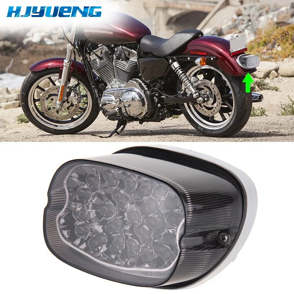 Хвост Для Harley Fatboy Sportster Dyna Road King Glides XL 883 1200 задний светильник Светодиодный