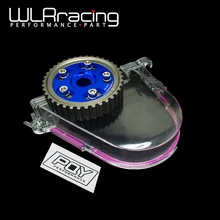 WLR RACING-алюминиевый кулачковый механизм+ крышка камеры для 92-00 Civic D16Z D16Y с наклейкой PQY WLR6542B+ 6337