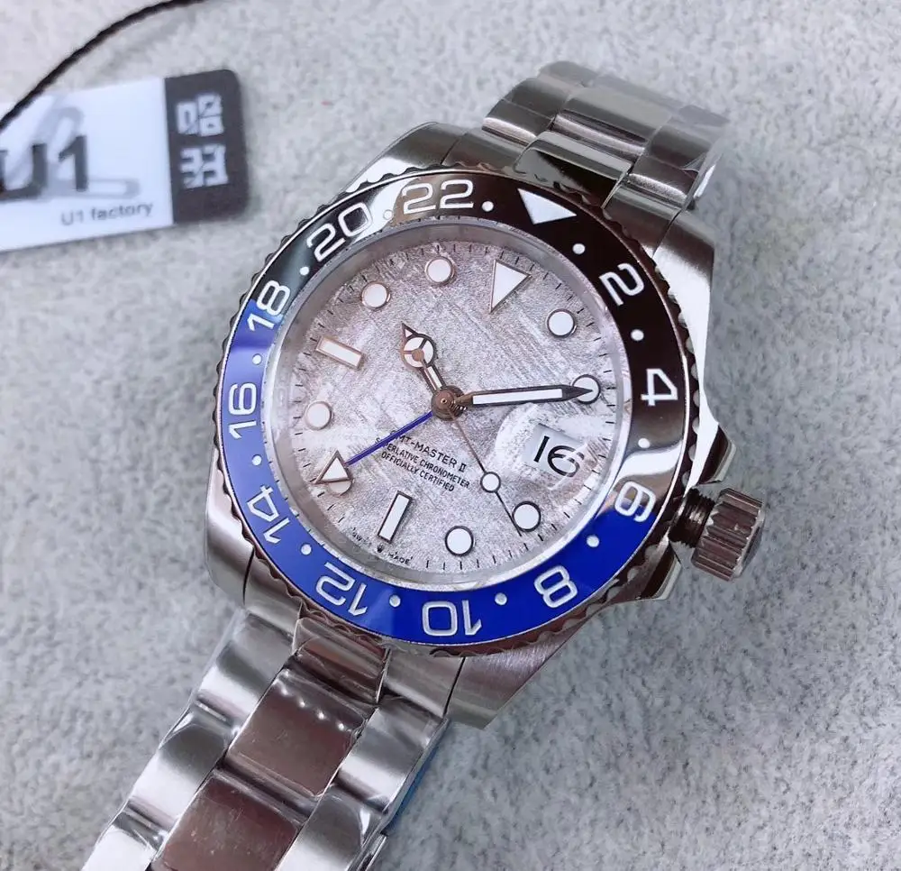 

Luxury Watch AAA Men Watch Waterproof Automatic Mechanical Watch Stainless Steel Sapphire Crystal Automatic Wristwatch GMT