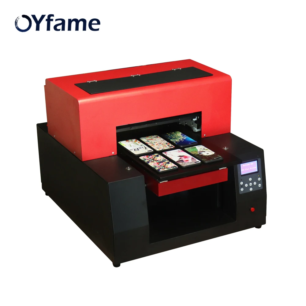 OYfame Automatic A3UV Printer Phone Case Printing Machine For Phone Cover Glass Wooden Acrylic